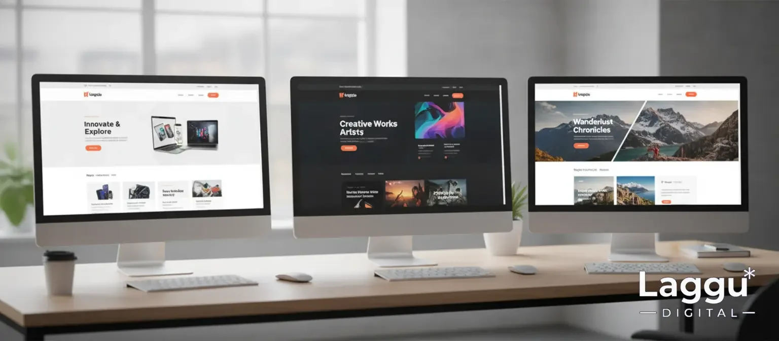 Exemplo de site profissional para empresas